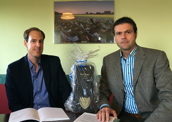 Links Jan Tittelbach, Rechts Christian Mauve